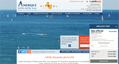 Desktop Screenshot of hotelamerique.com
